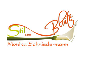 Logo Stil und Blüte